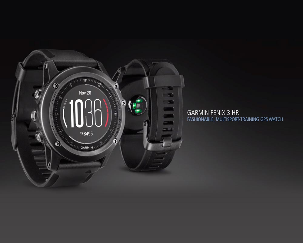 Garmin Fenix 3 HR, la montre connectée pour les fans du fitness